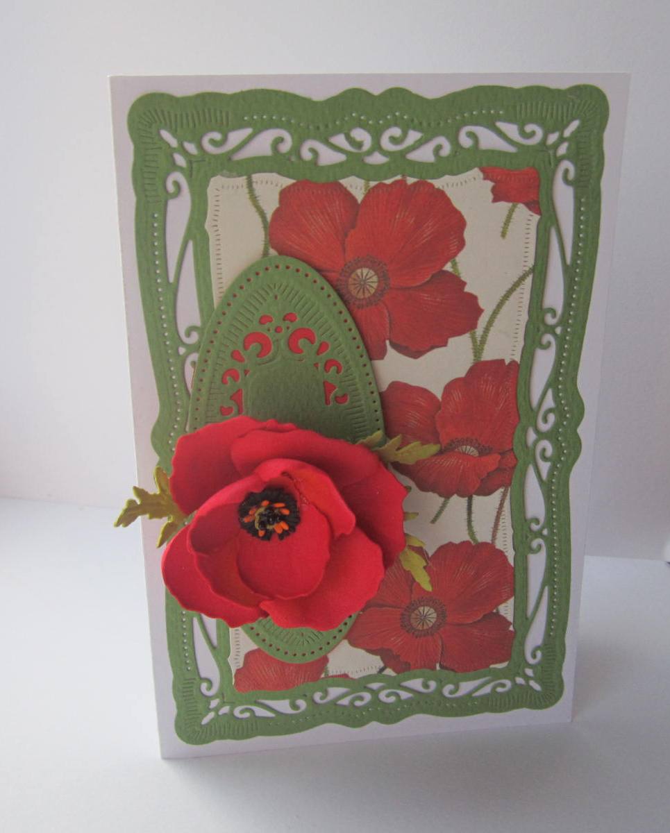 Картина маки из фоамирана